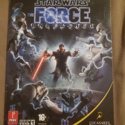 Star Wars The Force Unleashed Strategy Guide for XBOX 360, PS3  &Wii