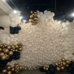 Flower Wall Backdrop 8x8