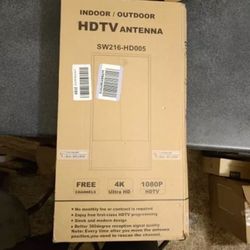 Digital Tv Antenna HDTV Indoor/Outdoor SW216-HD005 1080P, 4K Ultra HD