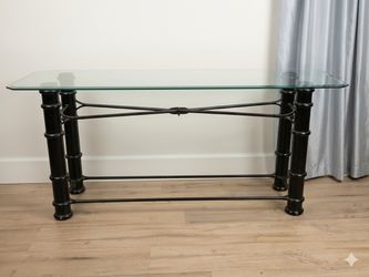 Glass table
