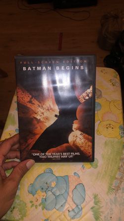 Batman Begins DVD Movie 2005