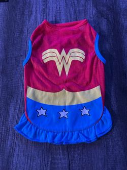 Wonder Woman Dog Costume Dress