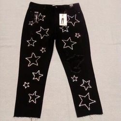 Rhainstones jeans size 9/29 new