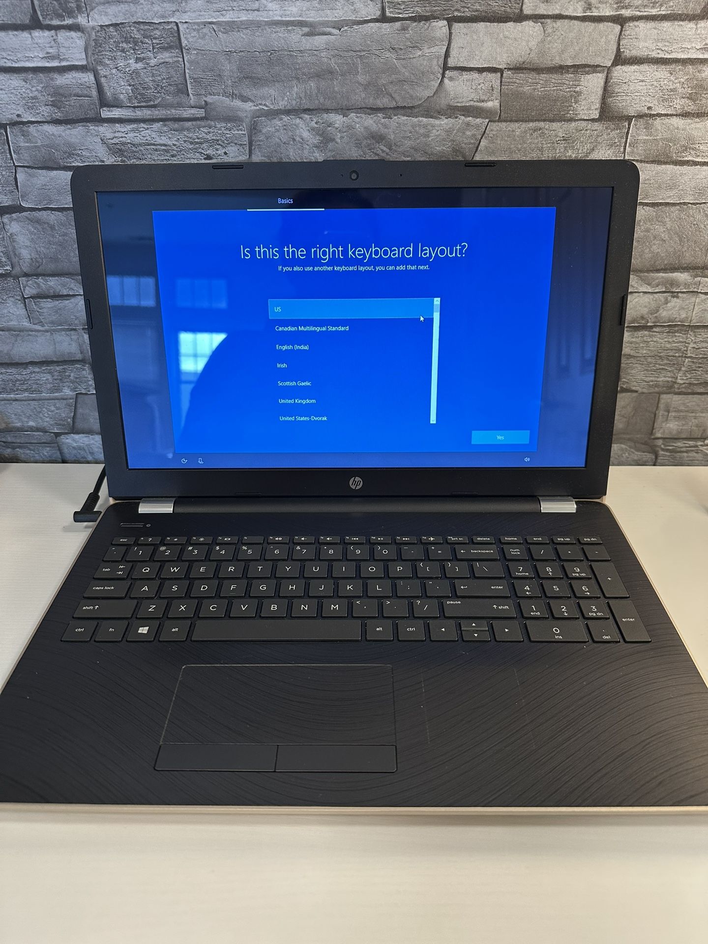 HP Laptop 15” Touchscreen Gold