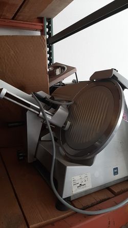 Univex meat slicer
