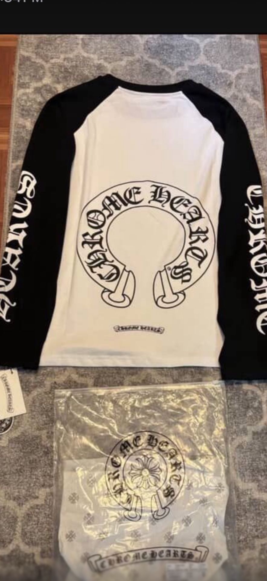New Long Sleeve Chrome Heart ❤️ Shirt