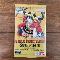 One Piece OP17 The World's Strongest Warrior Booster Pack (OP-17)