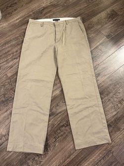 Men's Khaki Chino Pants
