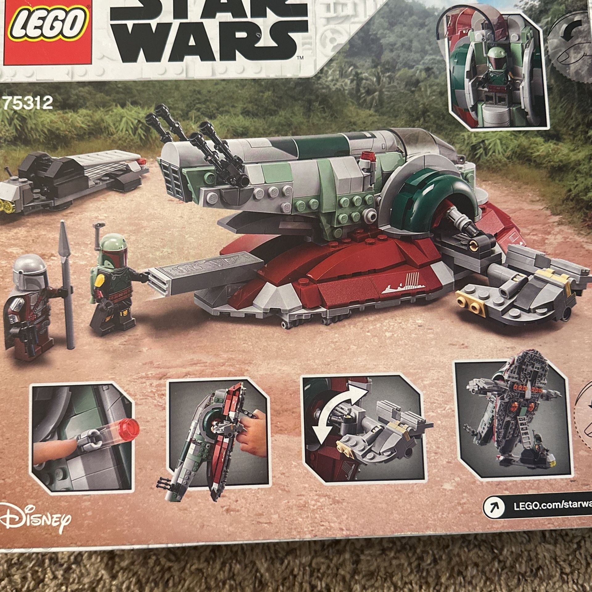 Lego Star Wars Boba Fett Starship 75312