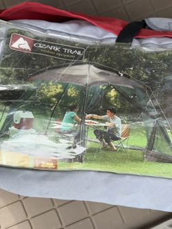 Ozark trail tent eating