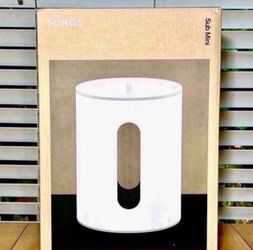 Sonos - Sub Mini Wireless Subwoofer - White. Brand New Sealed.  Includes Warranty.