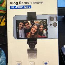 📱✨ KingMa VL-PH01 Max Vlog Screen