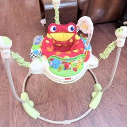 Fisher-Price Rainforest Jumperoo – Musical Activity Center /Good Condition