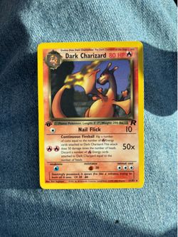 Dark charizard 1st edition