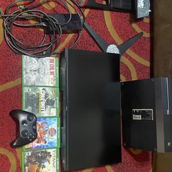 Xbox One With Games, Controller And Monitor 300-260