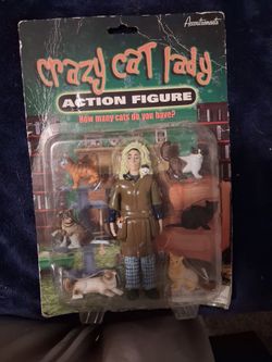 Accoutrements Crazy Cat Lady Action Figure