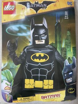 Lego Batman Costume, Size 4-6