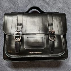 Dr. Martens 13 inch Leather Crossbody Messenger Bag