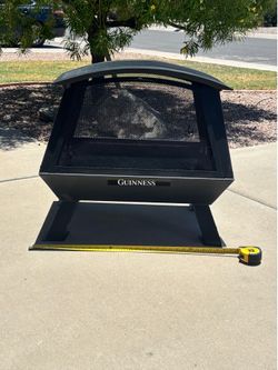 Char-Broil Firenzy (Model 0(contact info removed)) is a heavy-duty, powder-coated steel outdoor wood-burning fireplace