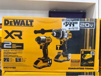 New Dewalt drill combo 2 set model: DCK2101QQ2 retail 399.99