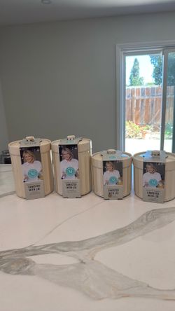 Martha Stewart Stoneware Canisters with Lids