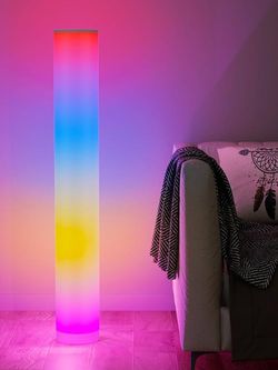 RGB LED Color-Changing Floor Lamp