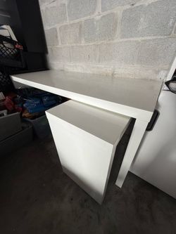 IKEA Desk L-Shaped White