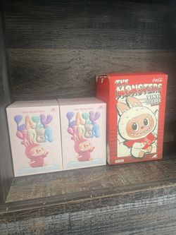 Coca Cola & Lazy Yoga Labubus 