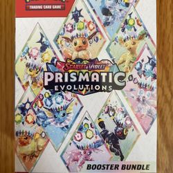 Pokemon TCG Prismatic Evolutions Booster Bundle