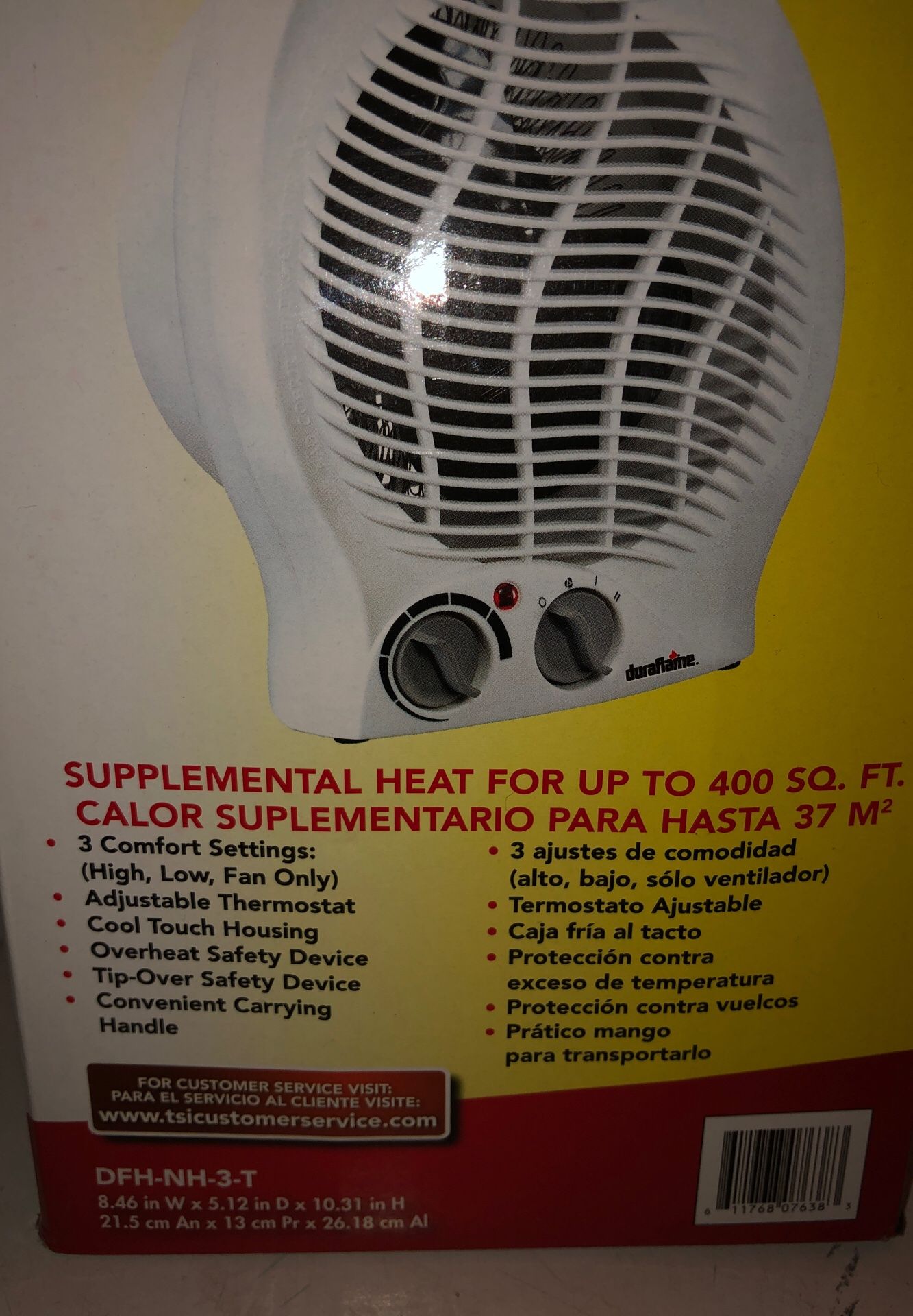 duraflame 1500 watt fan heater for Sale in GLMN HOT SPGS, CA - OfferUp