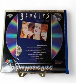 Bangles Greatest Hits Music Laserdisc Girl Band Susanna Hoffs Manic Monday 90s
