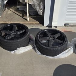 Azad Rims Off A 540i BMW 