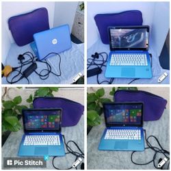 Blue 512GB Touchscreen HP Computer Laptop Window 10 with 4 GB ram 512GB storege. 0 issues $250! Free delivered in person. All work 100%