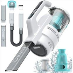 Ofuzzi Vacuum, Lightweight with LED Light, Rechargeable