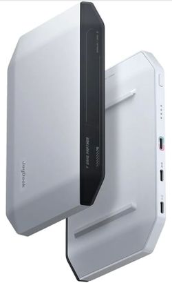 RayNeo JoyDock for Switch(Direct) /Switch 2(Back Clip Needed) - with 5000 mAh 5V/3A Flash Rechargeable Extended Battery, Charge & Play, Compatible Air