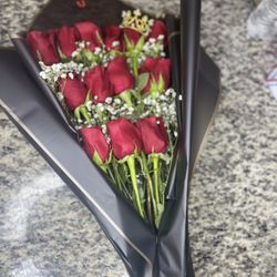 Flat Rose bouquet Arrangment 