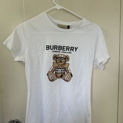 Burberry Bear Printed T shirt