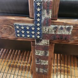 Wood Cross $15