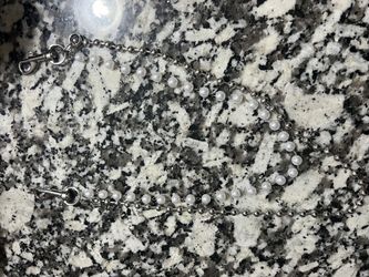 Pearl And Silver Pocket Chain