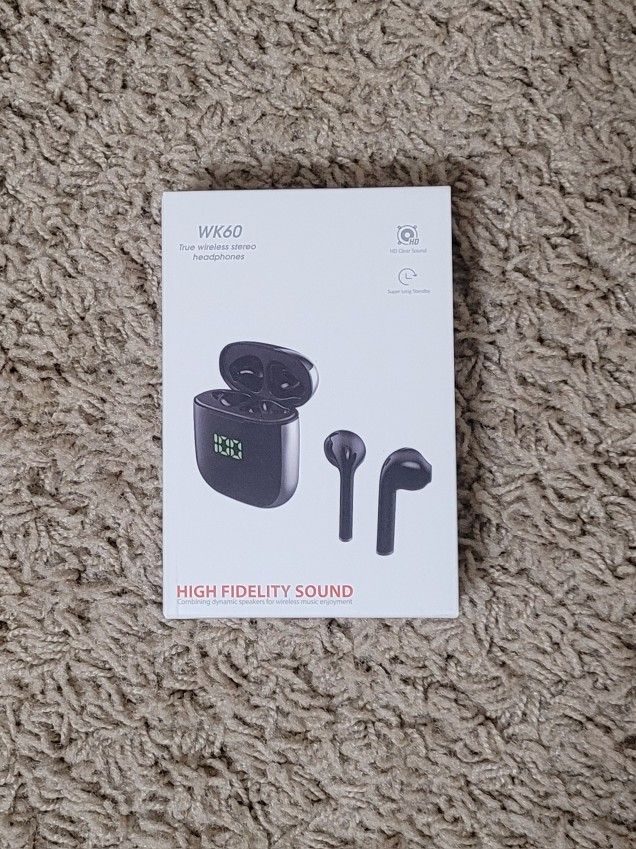 WK60 TWS Wireless Earbuds (w/ Original Packaging & Accessories)