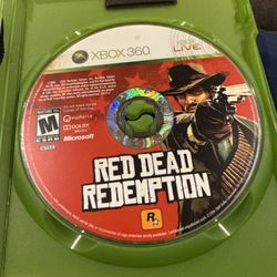 Red Dead Redemption Microsoft Xbox 360 Game And Box Only
