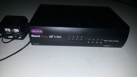 Belkin OmniView SE 4-Port KVM Switch