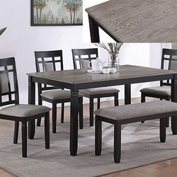 6 PCS DINING SET (BRAND NEW)