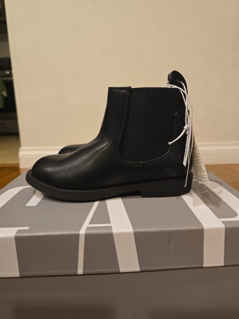 Gap Baby & Toddler Vegan Leather Ankle Boots 10 & 11