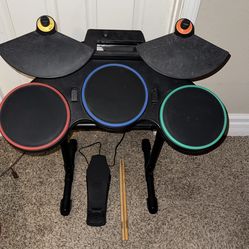 ROCK BAND GUITAR HERO VIDEO GAME DRUMS SONY PLAYSTATION 3 4 5 PS3 PS4 PS5 XBOX 360 ONE NINTENDO WII