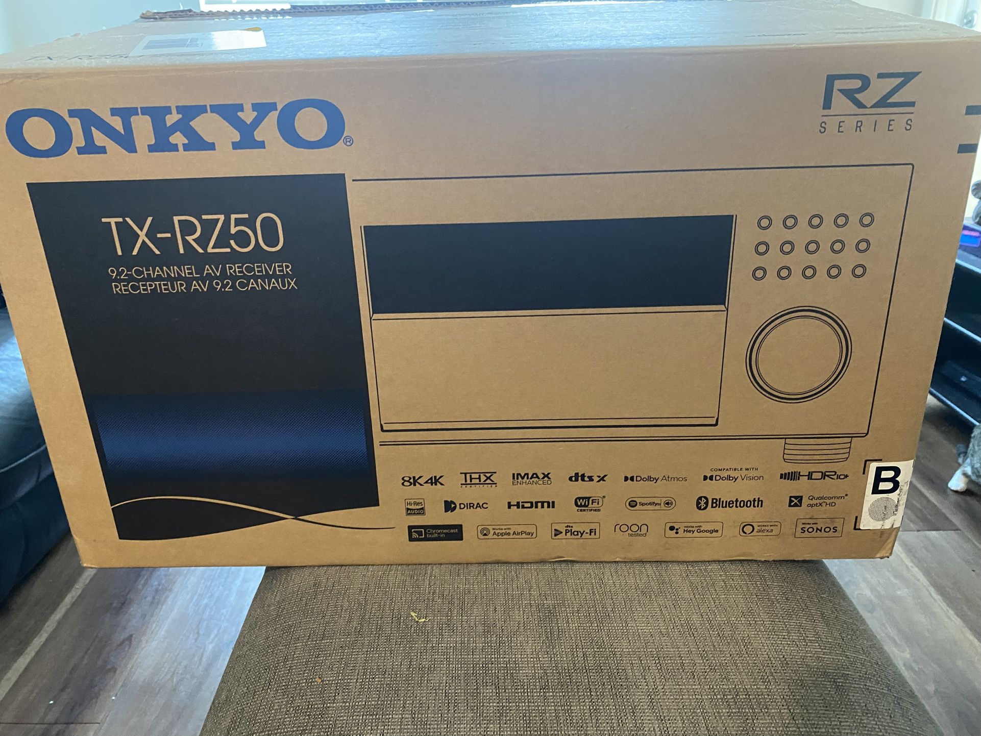 ONKYO Rx-RZ50 9.2 Channel Av Receiver