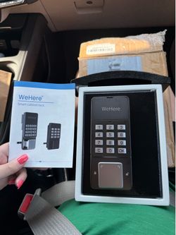 WeHere Key Lock Box Wall Mount with Key Drop Slot