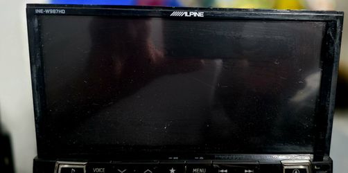 Alpine  7 Inch Recieveew_GPS Navigation 