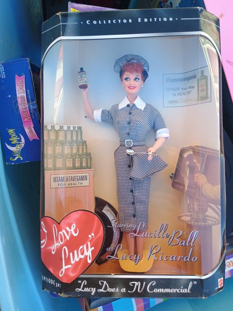 Lucille Ball From I Love Lucy Doll