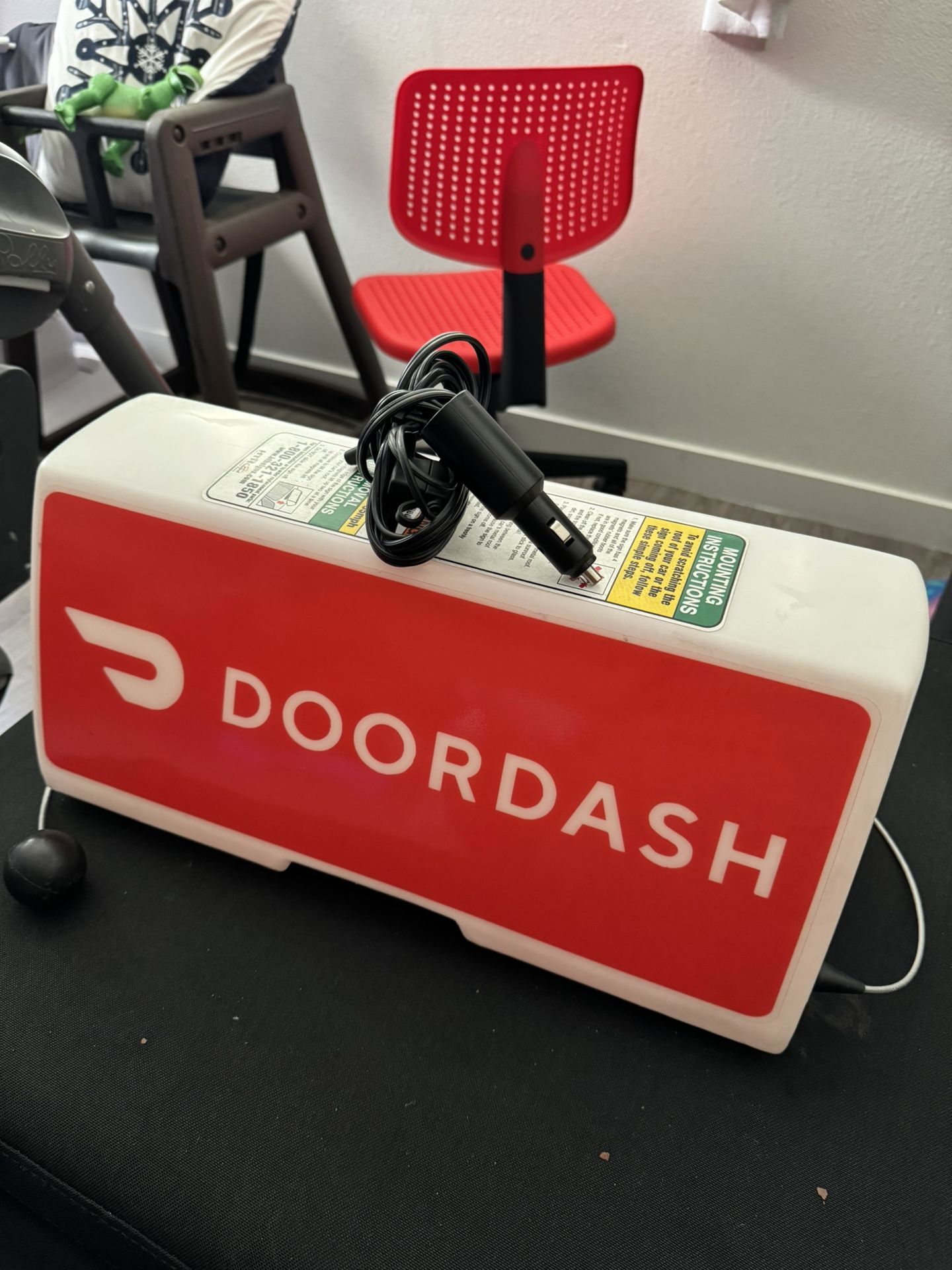 Door Dash Sign